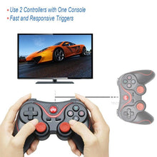 Load image into Gallery viewer, Sustainable White Wireless Joystick Gamepad PC Game Controller Support Bluetooth BT3.0 Compatible With Mobile Phone Tablet Wireless Controller Game Controller Gamepad Joystick Compatible With Slim 360 PC Windows 7 8 10 (White)
