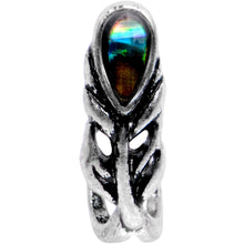 Load image into Gallery viewer, Green Gem Fashion Faux Hoop Nose Bone
