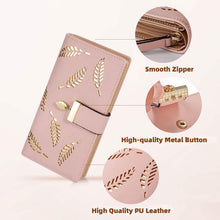 Load image into Gallery viewer, Sweet Cute Women's Long Leaf Bifold Wallet
