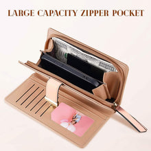 Load image into Gallery viewer, Sweet Cute Women's Long Leaf Bifold Wallet
