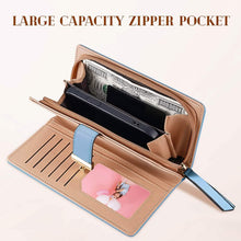 Load image into Gallery viewer, Sweet Cute Women's Long Leaf Bifold Wallet
