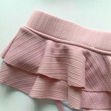 Load image into Gallery viewer, Swimsuit Women Ruffle Bikini Summer  Two Pieces Solid Pink Swimwear Push Up Bather Suit Women Charming Color Tummy Control Swimwear Plus Size Swim Dress Swimsuit Two Piece Bathing Suits
