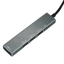 Load image into Gallery viewer, T304 4-in-1 Hub Type C to USB3.0*4 Intelligent USB Hub Multi-Port Adapter

