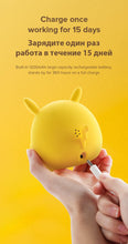 Load image into Gallery viewer, Table Clock Cute Alarm Clock Cute Toddler Alarm Clock Dimming Sleep Training Clock with Night Light Kids Wake Up Clock USB Rechargeable Easy Setting Kids Bedside Kids Night Wake Up Light Multi Function Alarm Clock for For Child Children Home Decoration
