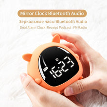 Load image into Gallery viewer, Table Clock Cute Alarm Clock Cute Toddler Alarm Clock Dimming Sleep Training Clock with Night Light Kids Wake Up Clock USB Rechargeable Easy Setting Kids Bedside Kids Night Wake Up Light Multi Function Alarm Clock for For Child Children Home Decoration
