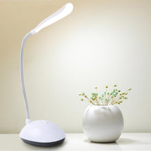 Load image into Gallery viewer, Table Lamp For Study LED Desk Lamp 3XAAA Battery Not Include Dimmable Mini Table Top Lantern Cute Book Light Office Smart Decorative Table Lamp Cute Study Lamps for Bedroom Décor
