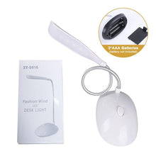 Load image into Gallery viewer, Table Lamp For Study LED Desk Lamp 3XAAA Battery Not Include Dimmable Mini Table Top Lantern Cute Book Light Office Smart Decorative Table Lamp Cute Study Lamps for Bedroom Décor
