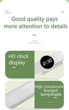 Load image into Gallery viewer, Table Lamp Table Clock USB Lamp Magnetic Led Desk Lamp Study Office Light Rechargeable Bedroom Bedside Children Lamp Decorative Table Lamp Cute Study Lamps for Bedroom Décor

