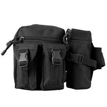 Load image into Gallery viewer, Tactical Waist Bag Utility Pouch Belt Bag with Water Bottle Pouch
