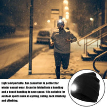Load image into Gallery viewer, TANGCISON LED Lighted Beanie Hat
