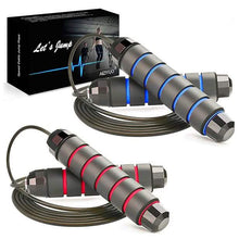 Load image into Gallery viewer, Tangle-Free Skipping Rope with Ball Bearings
