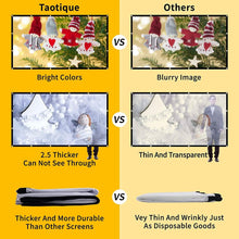 Load image into Gallery viewer, Taotique 4K Movie Projector Screen 16:9 HD Foldable and Portable
