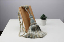 Load image into Gallery viewer, Tassel Curtain Tiebacks Home Decoration Handmade Curtain Holders Clips Hanging Balls Curtain Accessories Curtain Tie backs Curtain Handmade Tiebacks Decorative Curtain Holdbacks With Tassel
