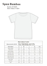 Load image into Gallery viewer, The Original Men's Bamboo Viscose/Organic Cotton Short Sleeve T-Shirt - Classic Cut
