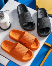 Load image into Gallery viewer, Thick Platform Bathroom Home Slippers Women Fashion Soft Sole EVA Indoor Slides Woman Sandals Summer Non-slip Flip Flops Quick Drying Open Toe Super Soft Comfy Thick Sole Home House Cloud Cushion Sandals For Indoor And Outdoor Platform Shoes
