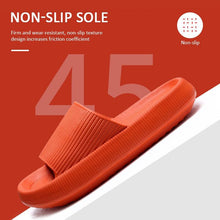 Load image into Gallery viewer, Thick Platform Bathroom Home Slippers Women Fashion Soft Sole EVA Indoor Slides Woman Sandals Summer Non-slip Flip Flops Quick Drying Open Toe Super Soft Comfy Thick Sole Home House Cloud Cushion Sandals For Indoor And Outdoor Platform Shoes
