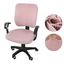 Load image into Gallery viewer, Thicken Solid Office Computer Chair Cover Spandex Split Seat Cover Universal Office Anti-dust Armchair Cover Protective &amp; Stretchable Universal Chair Covers Stretch Rotating Chair Slipcover
