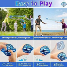 Load image into Gallery viewer, 3rd Gen UFO Rotating Flying Toy with Vibrant LED Illumination
