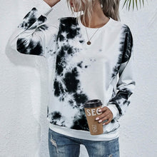 Load image into Gallery viewer, Tie Dye Round Neck Sweatshirt
