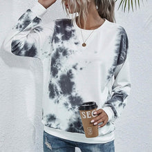 Load image into Gallery viewer, Tie Dye Round Neck Sweatshirt
