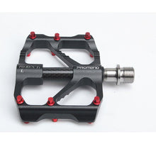 Load image into Gallery viewer, Titanium Bicycle Pedal Titanium Shaft Carbon Tube Bicycle Pedal Mountain Bike 3 Palin Pedal Road Bike Riding Pedal Bicycle Platform Pedals Bicycle Pedal Titanium Shaft Carbon Tube Bicycle Pedal Mountain Bike Pedal Road Bike Riding Pedal
