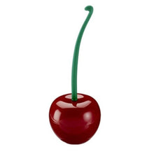 Load image into Gallery viewer, Toilet brush New Lovely Cherry Shape Lavatory Brush Toilet Brush Holder Set Toilet Cherry Shape Toilet Brush Standing Toilet Brush Set Compact Household Bathroom Cherry Toilet Brush
