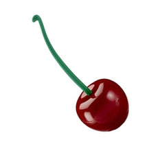 Load image into Gallery viewer, Toilet brush New Lovely Cherry Shape Lavatory Brush Toilet Brush Holder Set Toilet Cherry Shape Toilet Brush Standing Toilet Brush Set Compact Household Bathroom Cherry Toilet Brush
