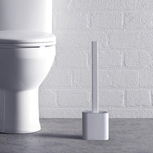 Load image into Gallery viewer, Toilet Brush Toilet Holder Set For Bathroom Flexible Soft Bristles Brushes With Drying Holder Set Bathroom Accessories Toilet Brush Set, Silicone Toilet Brush With Holder Wall Mounted With Toilet Bowl Brush And Holder Bendable Brush Head Holder Quickly
