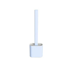 Load image into Gallery viewer, Toilet Brush Toilet Holder Set For Bathroom Flexible Soft Bristles Brushes With Drying Holder Set Bathroom Accessories Toilet Brush Set, Silicone Toilet Brush With Holder Wall Mounted With Toilet Bowl Brush And Holder Bendable Brush Head Holder Quickly
