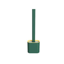 Load image into Gallery viewer, Toilet Brush Toilet Holder Set For Bathroom Flexible Soft Bristles Brushes With Drying Holder Set Bathroom Accessories Toilet Brush Set, Silicone Toilet Brush With Holder Wall Mounted With Toilet Bowl Brush And Holder Bendable Brush Head Holder Quickly
