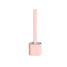 Load image into Gallery viewer, Toilet Brush Toilet Holder Set For Bathroom Flexible Soft Bristles Brushes With Drying Holder Set Bathroom Accessories Toilet Brush Set, Silicone Toilet Brush With Holder Wall Mounted With Toilet Bowl Brush And Holder Bendable Brush Head Holder Quickly
