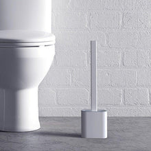 Load image into Gallery viewer, Toilet Brush Toilet Holder Set For Bathroom Flexible Soft Bristles Brushes With Drying Holder Set Bathroom Accessories Toilet Brush Set, Silicone Toilet Brush With Holder Wall Mounted With Toilet Bowl Brush And Holder Bendable Brush Head Holder Quickly
