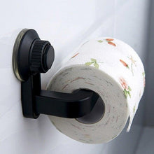 Load image into Gallery viewer, Toilet Paper Holder Super Storage Suction Cup Wall Mount Removable Rack Suction Cup Toilet Paper Holder  Wall Mount Plastic Tissue Roll Dispenser For Bathroom And Kitchen
