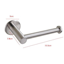 Load image into Gallery viewer, Toilet Wall Mount Toilet Paper Holder Stainless Steel Bathroom Kitchen Roll Paper Accessory Tissue Towel Accessories Holders Modern Paper Roll Holder Wall Mount Tissue Roll Rack For Bathroom
