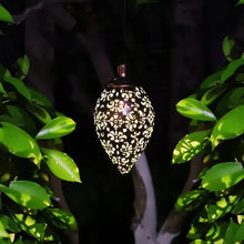 Load image into Gallery viewer, Tomshine Solar Lantern LED Moroccan Garden Lights Metal Lamp Waterproof
