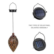 Load image into Gallery viewer, Tomshine Solar Lantern LED Moroccan Garden Lights Metal Lamp Waterproof
