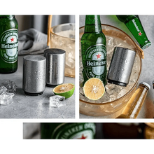 Load image into Gallery viewer, Automatic Beer Bottle Opener Magnet Beer Opener Stainless Steel Push Down Opener Wine Beer Soda Cap Opener Kitchen Accessories
