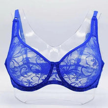 Load image into Gallery viewer, Plus Size Lace Bras For Women Underwired Bralette Womens Underwear Delicate Embroidery Lingerie Brassiere
