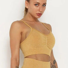 Load image into Gallery viewer, Push Up Sports Tops Fitness For Women And Girls Sport Female Sport Gym Top Padded Gym Brassiere Sports
