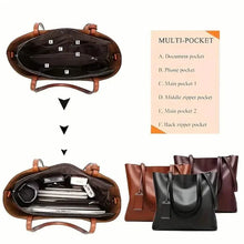 Load image into Gallery viewer, Tote Bags for Women Large Capacity Bucket Handbag
