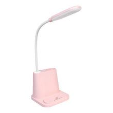 Load image into Gallery viewer, Touch Dimmable LED Desk Lamp 10W Wireless Charging/USB  Charging Table Light for Children Kids Reading Study Bedside Bedroom Decorative Table Lamp Cute Study Lamps for Bedroom Décor
