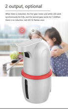 Load image into Gallery viewer, Touchless Automatic Soap Dispenser USB Charging Smart Foam Machine Infrared Sensor Foam Soap Dispenser Hand Sanitizer Touchless Commercial Easy Refill Soap &amp; Sanitizer Holder Hand Free Sensor Wall Mount Adjustable Liquid Gel

