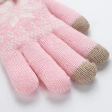 Load image into Gallery viewer, Touchscreen Thick Knitted Full Finger Women Gloves Classic Warm Soft Stylish Gloves For Women
