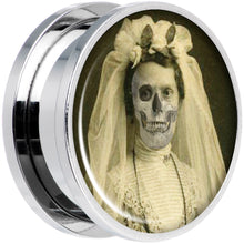 Load image into Gallery viewer, Undead Bride and Groom Halloween Plug Set 20mm
