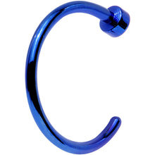 Load image into Gallery viewer, 20G 5/16 Pack Set of 4 Assorted Stainless Steel Nose Hoop Rings

