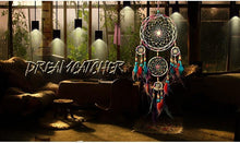 Load image into Gallery viewer, Traditional Handicrafts Original Five-ring Dream-catcher Pendant Pure Handicraft Production Fengling Hanging Feathers Ornament Creative Gifts Home Wall Decoration Girls

