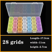 Load image into Gallery viewer, Transparent Plastic Box Screw Compartment Box Jewelry Earring Display Case Container Clear Terminal Organizer Tool Storage boxes Multiple Compartments Jewelry Storage Container
