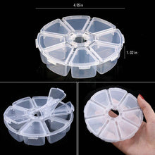 Load image into Gallery viewer, Transparent Plastic Storage Jewelry Box Compartment Adjustable Container For Beads Earring Box For Jewelry Rectangle Box Case Storage Container for Jewelry Beads Earring
