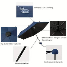 Load image into Gallery viewer, Travel Mini Umbrella for Purse
