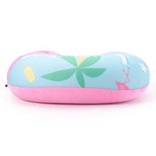 Load image into Gallery viewer, Travel U Shape Neck Pillow Reading Sleeping Long Flights Road Trips Microbead Neck Rest Support Cushion Portable Feather Soft Microfiber Neck Pillow Travel Pillow U-Shaped Neck Pillow Ultra Soft Comfortable Cushion for Neck Support Super for Home Office
